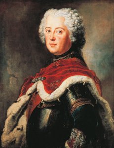 大王と呼ばれたブランデンブルク公フリードリッヒ2世の肖像（ベルリン 作： Antoine Pesne