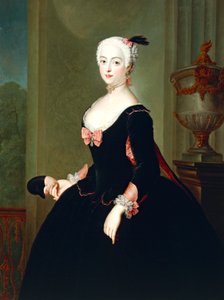 プロイセンのルーイザ・ウルリカの肖像（ベルリン 作： Antoine Pesne