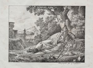 リトグラフエッセイ集 木の根元に眠る煙る龍 作： Antoine Pierre Mongin