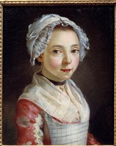 若いメイドさんアントワーヌ・ラスパル（1738-1811）の絵 作： Antoine Raspal