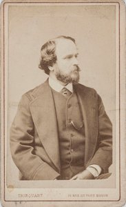 ダンサー、振付家、バレエ マスターのポール タリオーニ 1808 ～ 1884 年の肖像画、1860 年頃。 作： Antoine Rene Trinquart