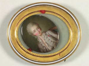 デュ・バリー伯爵夫人 作： Antoine Vestier