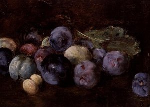 プラムの静物、1874