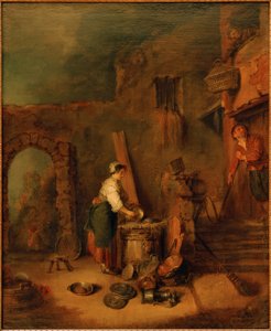The Copper Squirrel（ザ・クック 作： Antoine Watteau