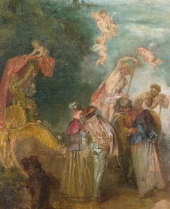 シテラ島の巡礼（1717） 作： Jean Antoine Watteau