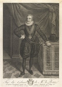 アンリ4世の肖像、1760年代 作： Antoine de Marcenay Ghuy