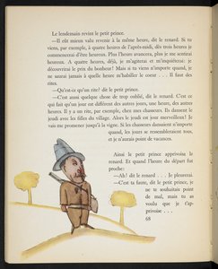 アントワーヌ・ド・サン＝テグジュペリ作『小公子』より「ハンター」の挿絵 作： Antoine de Saint Exupery