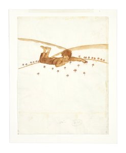 小説「リトルプリンスルプティプリンス」のイラスト、1942年。 作： Antoine de Saint Exupéry