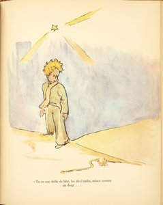 星の王子さまル・プティ・プリンス、1942-1943。 作： Antoine de Saint Exupéry