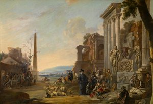 O estudo da arte em Roma 作： Anton Goubau