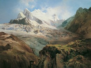 チロルのシュトゥバイフェルナー 作： Anton Hansch