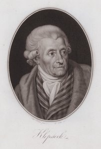 Friedrich Gottlieb Klopstock（ドイツの詩人）（彫刻 作： Anton Hickel