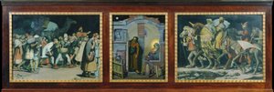 クリスマストリプティク 作： Anton Josef von Kenner