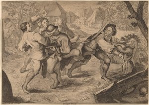 農民の戦い 作： Anton Joseph Prenner after Pieter Bruegel the Elder