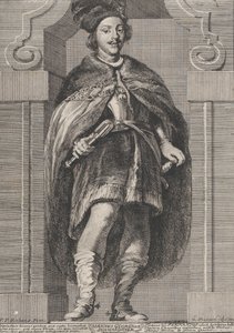オーストリアの枢機卿インファンテ フェルディナンドの肖像、1728 年。 作： Anton Joseph von Prenner