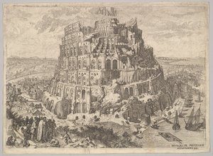 バベルの塔。 作： Anton Joseph von Prenner