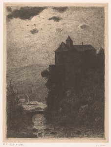崖の上の城 作： Anton L. Koster