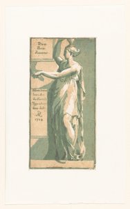 立っている女性 作： Anton Maria I Zanetti