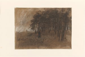 森の端 作： Anton Mauve