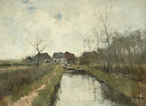 溝の家 作： Anton Mauve