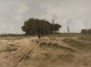ラーレン近くの荒野で ラーレンのヘザー 作： Anton Mauve