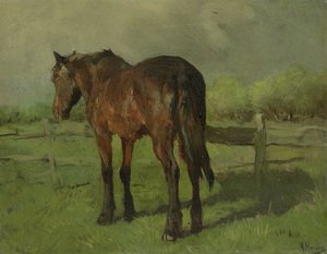 馬 作： Anton Mauve