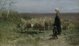 「羊飼い」、1858-1888