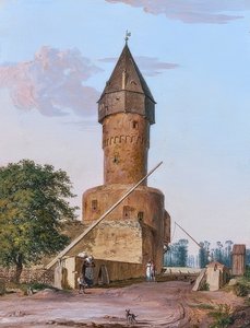 フランクフルトアムマインのボッケンハイマーヴァルテ 作： Anton Radl