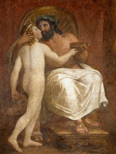 ガニメデにキスする木星（アントン・ラファエル・メングス作