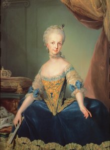 オーストリアのマリア・ジョセフア 作： Anton Raphael Mengs