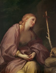ペニテンドマグダレン、1765年頃 作： Anton Raphael Mengs