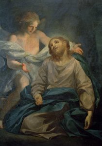 果樹園での祈り 作： Anton Raphael Mengs