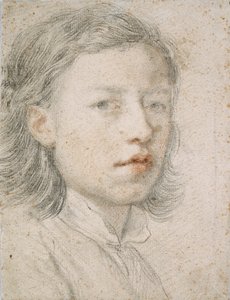 若々しい自画像 作： Anton Raphael Mengs