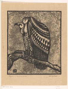 Gier (オブジェクトの元のタイトル) 作： Anton Vincent Emanuel Pohl (signed by artist)