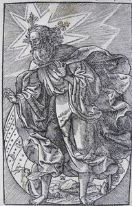 ワーム聖書、1529年からの世界の創造。 作： Anton Woensam