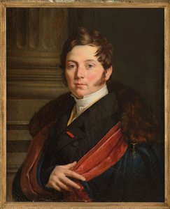 Charles Just de Beauvau Craon - Charles Juste Francois Victurnien, de Beauvau, Prince of Craon (1793-1864), by Van Ysendyck, Antoine (1801-1875).油彩・キャンバス 作： Anton van Ysendyck
