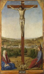 十字架につけられたキリスト、1475年 作： Antonello da Messina