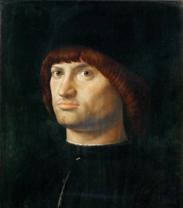 男の肖像 作： Antonello da Messina