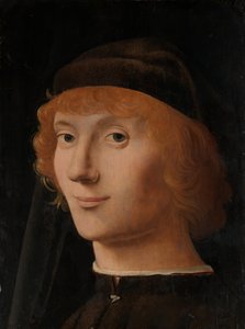 若い男の肖像、ca。 1470。