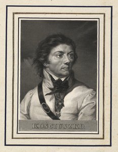 タデウシュ・コジオスコの肖像 1746-1817 作： Antoni Oleszczynski