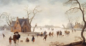 冬の情景 作： Antoni Verstralen