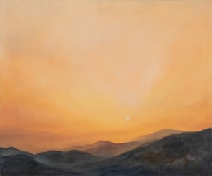 アフリカの砂、アンダルシア 2002年 （キャンバスに油彩） 作： Antonia Myatt