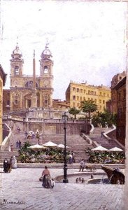 ローマのスペイン階段