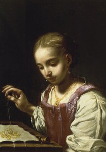 ソーイングガール 作： Antonio Amorosi