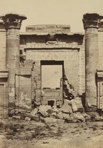 Medinet Habu: ローマ列柱 作： Antonio Beato