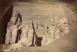 ラムセス2世の神殿、アブシンベル、c。 1860年代。