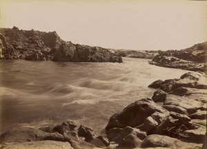 [第一カタラクトの急流]／[Le Rapide de la Premiere Cataracte］ 作： Antonio Beato