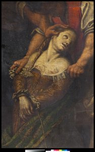 聖カタリナの殉教 作： Antonio Campi
