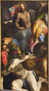 アントニオ・カンピ（1523-1587）の「復活の絵」 16世紀 教会 サンタ・マリア・デイ・ミラコーリ プレッソ・サン・セルソ イタリア・ミラノ 作： Antonio Campi