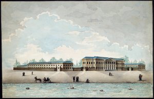 「モスクワのパシュコフ邸」、1800 年代。 作： Antonio Canoppi